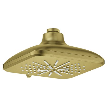 Grohe Rush Smartactive 165 Showerhead, 1.75Gpm S, Gold 26797GN0